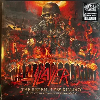 Slayer – The Repentless Killogy (Live At The Forum In Inglewood, CA) (Transparent Orange Vinyl) LP