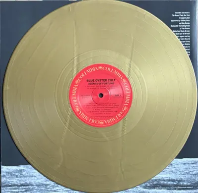 Blue Öyster Cult – Agents Of Fortune (50th Anniversary, Gold Vinyl) LP