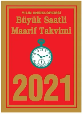 Saatli Maarif 2021 Takvimi Büyük