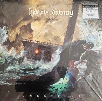 Hideous Divinity – Unextinct (Transparent yellow Vinyl) LP