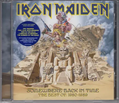 Iron Maiden ‎– Somewhere Back In Time - The Best Of: 1980-1989 CD