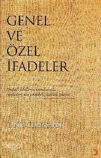 Genel ve Özel İfadeler Tanju Temimhan