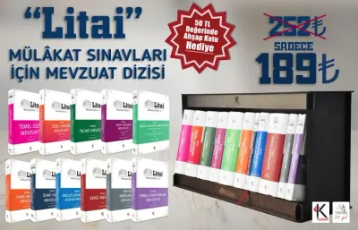 Litai Mevzuat Dizisi Ahşap Kutu Hediyeli (11'li)