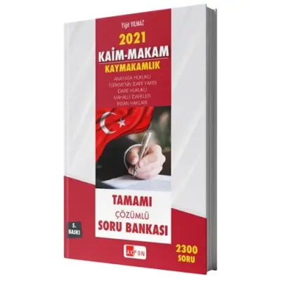 Kaim Makam Sınav Mevzuatı 2300 Çözümlü Soru Bankası Yigit Yılmaz