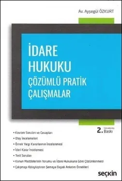 İdare Hukuku Çözümlü Pratik Çalışmalar
