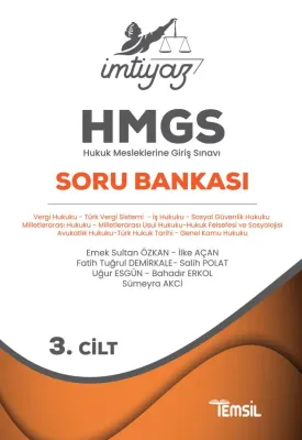 İMTİYAZ HMGS Soru Bankası 3 Cilt Metin Kaya İMTİYAZ HMGS Soru Bankası 3 Cilt Metin Kaya