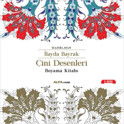 Çini Desenleri Boyama Kitabı