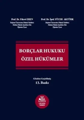 Borçlar Hukuku Özel Hükümler 13.BASKI