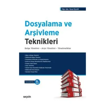 Dosyalama ve Arşivleme Teknikleri %8 indirimli Yücel İslam