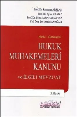 Hukuk Muhakemeleri Kanunu ve İlgili Mevzuat