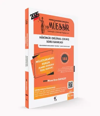 MÜESSİR Milletlerarası Hukuk (Kamu Hukuku - Özel Hukuk ) Soru Bankası 