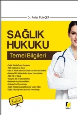 Sağlık Hukuku Temel Bilgileri
