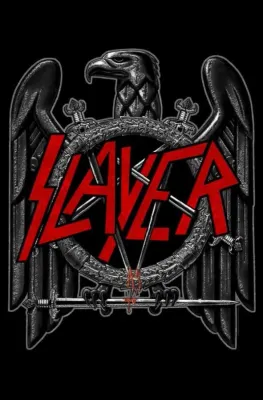Slayer 'Black Eagle' Textile Poster