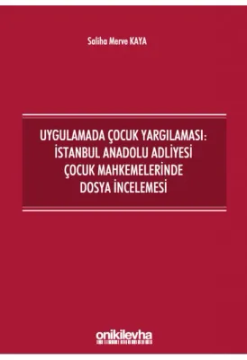Uygulamada Çocuk Yargılaması: İstanbul Anadolu Adliyesi Çocuk Mahkemelerinde Dosya İncelemesi
