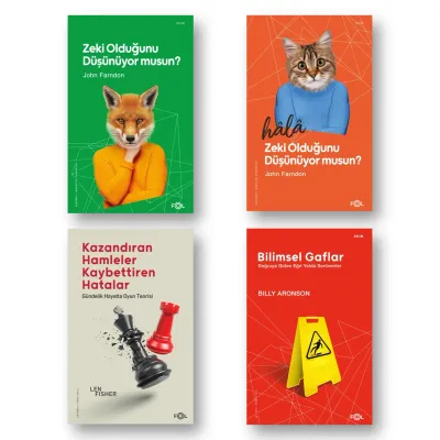 Düşünme Oyunları Seti (4 Kitap)