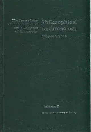 Volume 9: Philosophical Anthropology (Ciltli)