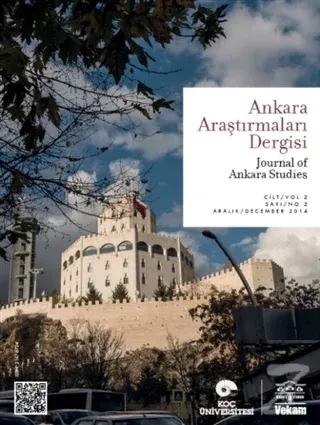 Ankara Araştırmaları Dergisi Cilt : 2 Sayı : 2 / Journal of Ankara Studies