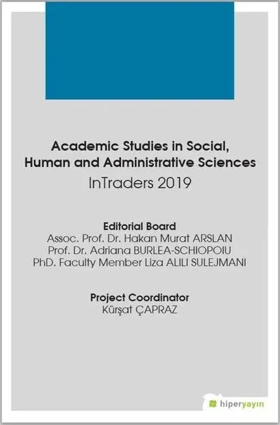 Academic Studies in Social, Human and Administrative Sciences Intraders 2019
