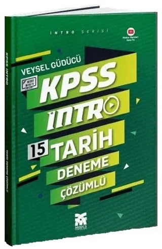KPSS İntro 15 Tarih Deneme Çözümlü