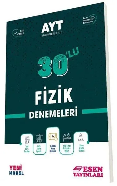 2022 AYT Fizik 30'lu Deneme