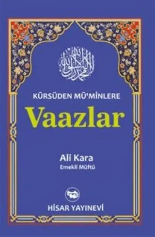 Kürsüden Müminlere Vaazlar (Ciltli)