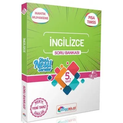 5. Sınıf İngilizce Özet Bilgili Soru Bankası 