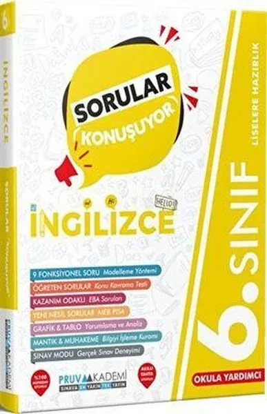 6. Sınıf İngilizce Sorular Konuşuyor