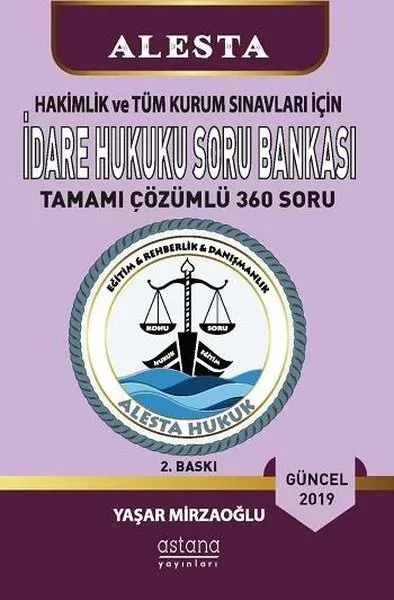 ALESTA İdare Hukuku Soru Bankası 2019