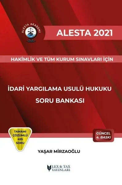 2021 Alesta İdari Yargılama Usulü Hukuku Soru Bankası