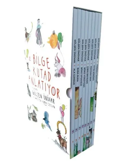 Bilge Kutad Anlatıyor (8 Kitap Set) (Ciltli)
