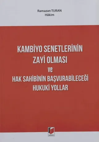 Kambiyo Senetlerinin Zayi Olması ve Hak Sahibinin Başvurabileceği Hukuki Yollar