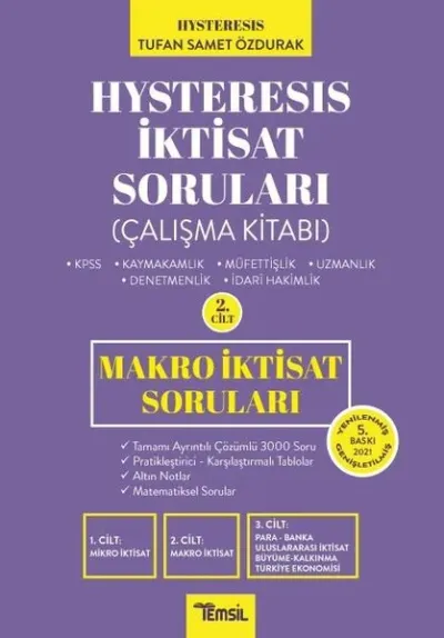 Hysteresis İktisat Soruları Cilt: 2 - Makro İktisat