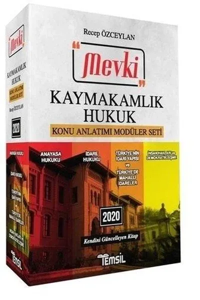 Mevki Kaymakamlık Hukuk Konu Anlatımı Modüler Seti