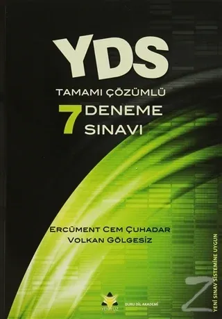 YDS Tamamı Çözümlü 7 Deneme Sınavı