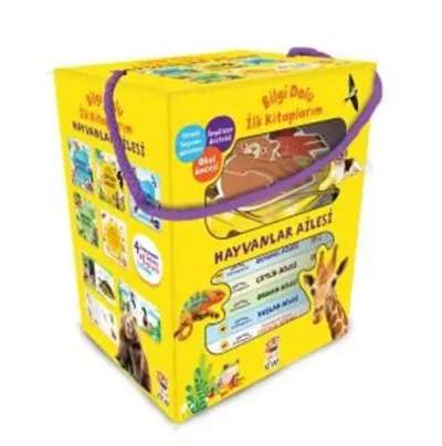 Hayvanlar Ailesi - Bilgi Dolu İlk Kitaplarım Set (5 Kitap Takım)