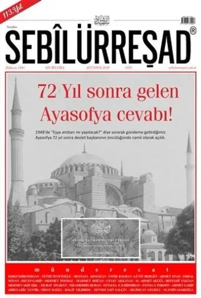 Sebilürreşad Dergisi Sayı: 1055