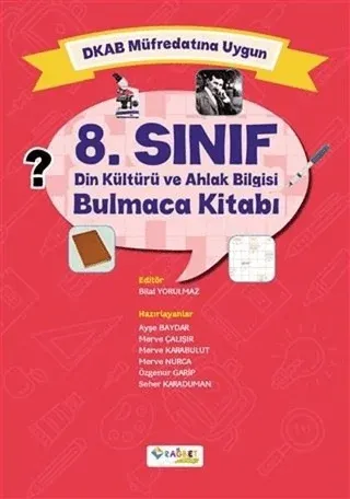 8. Sınıf Din Kültürü ve Ahlak Bilgisi Bulmaca Kitabı