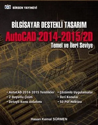 Bilgisayar Destekli Tasarım AutoCAD 2014-2015/2D