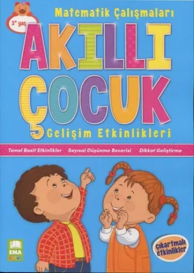 Akıllı Çocuk Matematik Çalışmaları Gelişim Etkinlikleri 3+Yaş
