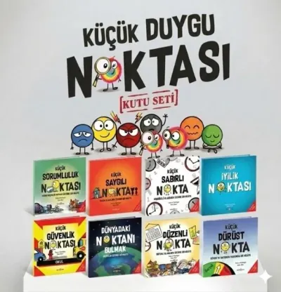 Küçük Duygu Noktası Seti - 8 Kitap Takım - Kutulu