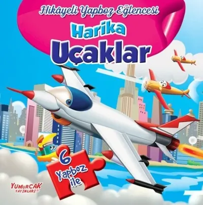 Harika Uçaklar-Hikayeli Yapboz Eğlencesi