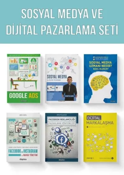 Sosyal Medya ve Dijital Pazarlama Seti (6 Kitap Takım)