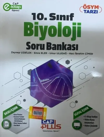 2023 10.Sınıf Biyoloji Plus Soru Bankası