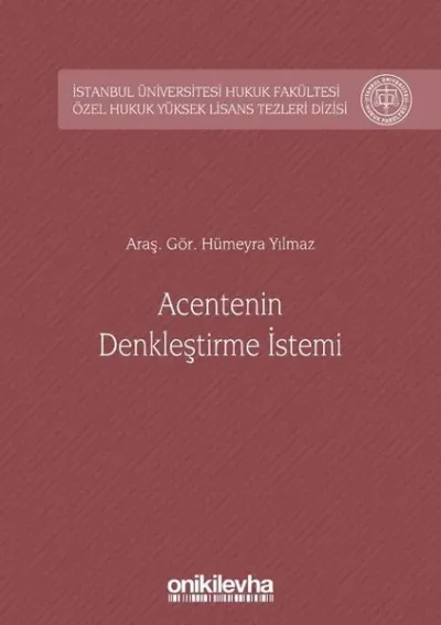 Acentenin Denkleştirme İstemi (Ciltli)