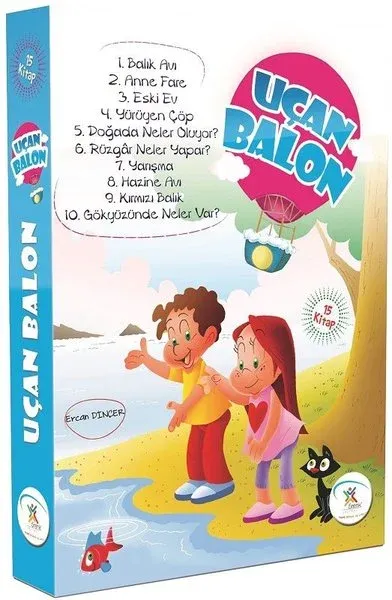 Uçan Balon Serisi Seti-15 Kitap Takım