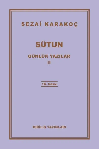 Günlük Yazılar 2 - Sütun