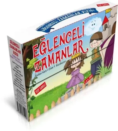 Eğlenceli Zamanlar Seti - Renkli Resimlerle - 10 Kitap Takım