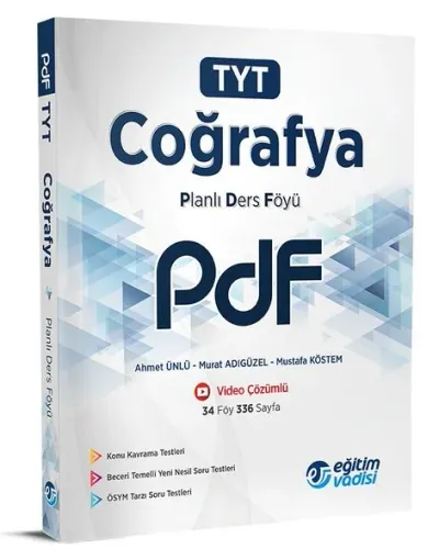 2023 TYT Coğrafya Planlı Ders Föyü