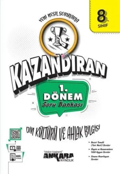 8. Sınıf LGS Din Kültürü ve Ahlak Bilgisi 1. Dönem Kazandıran Soru Bankası