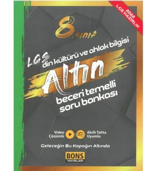 2022 8. Sınıf Din Kültürü ve Ahlak Bilgisi Soru Bankası